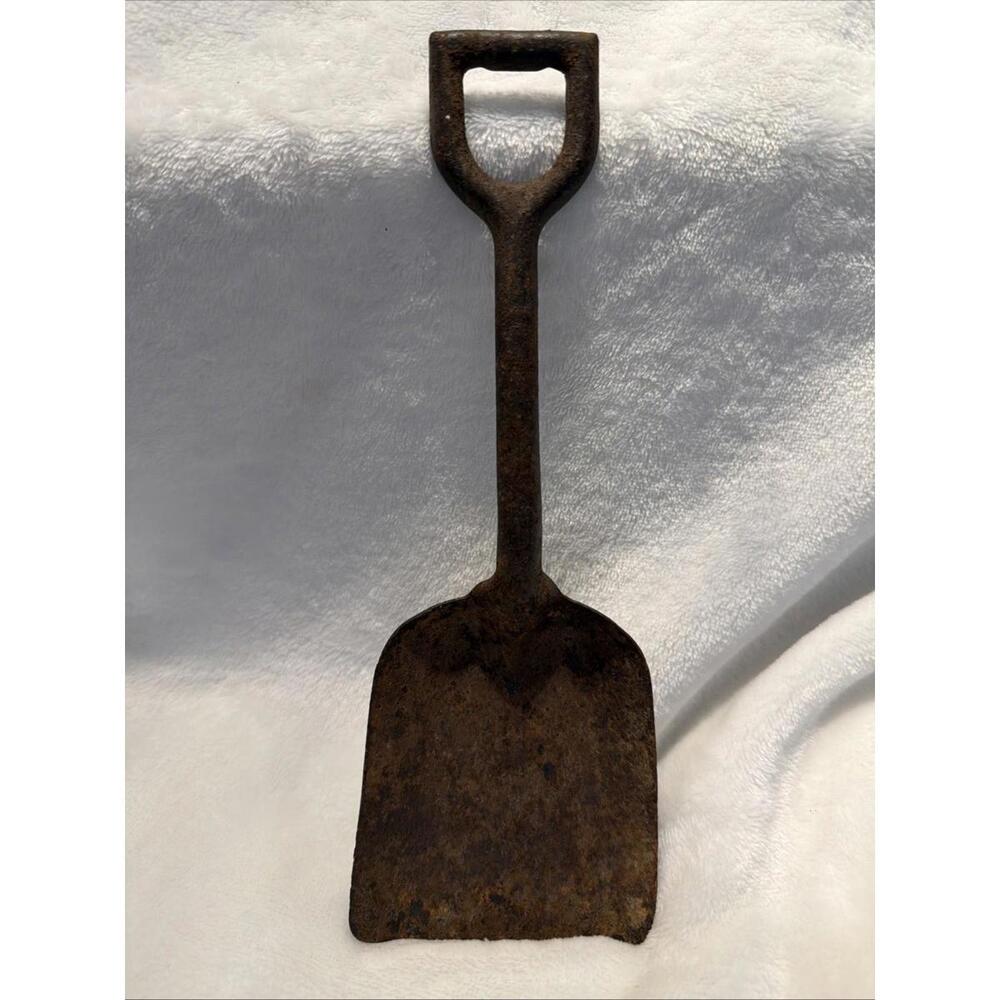 Rusty Metal 9" Sand Box Pail Shovel from the  1950's